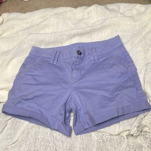 Lavender shorts